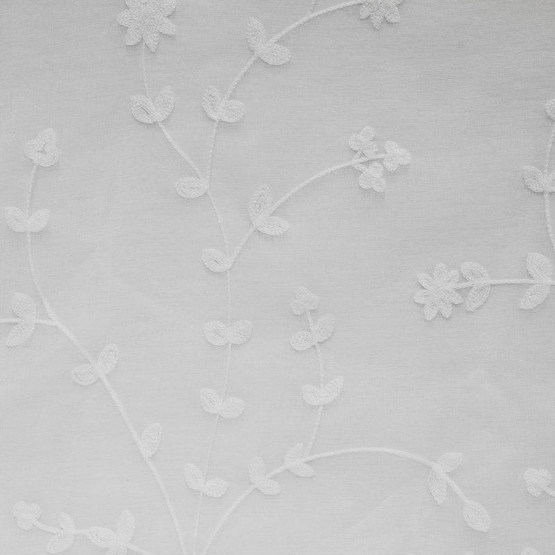 Cantonnière 80 "Silke, Blanc