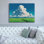  «Cloudy Skies 2» par Ann Klee, art mural sur toile, 54 po x 40 po
