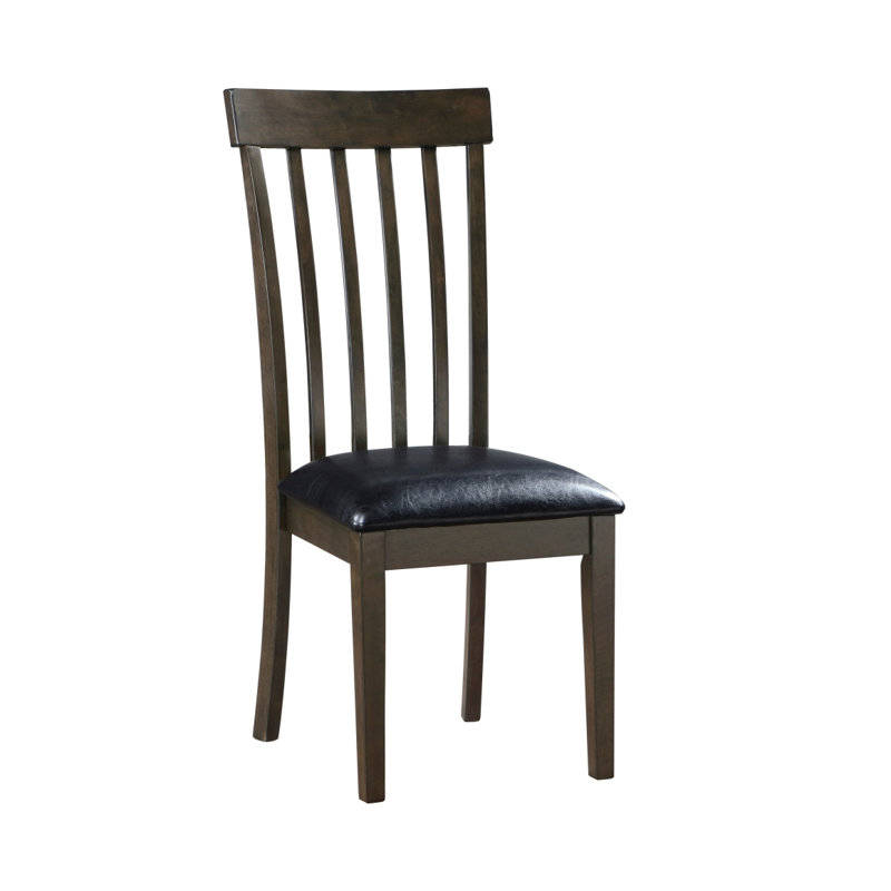 Ensemble de 2 chaises rembourrées en similicuir