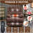 23" Seat Width And High Back Large Size Chenille Power Lift Recliner Chair With 8-Point Vibration Massage And Lumbar Heating-1569945763