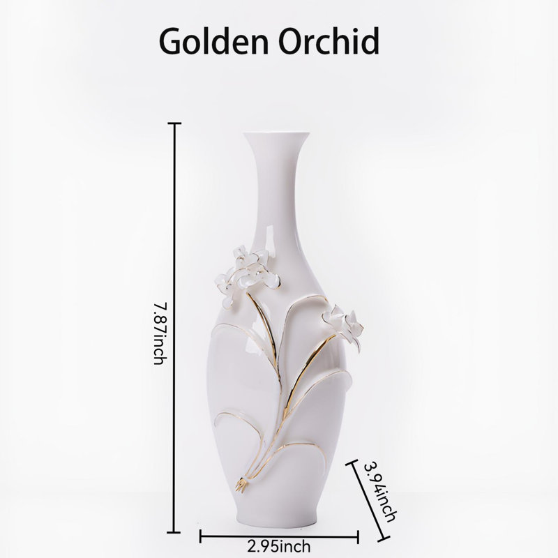 Vase en céramique sophistiqué - une touche de sérénité pour votre espace