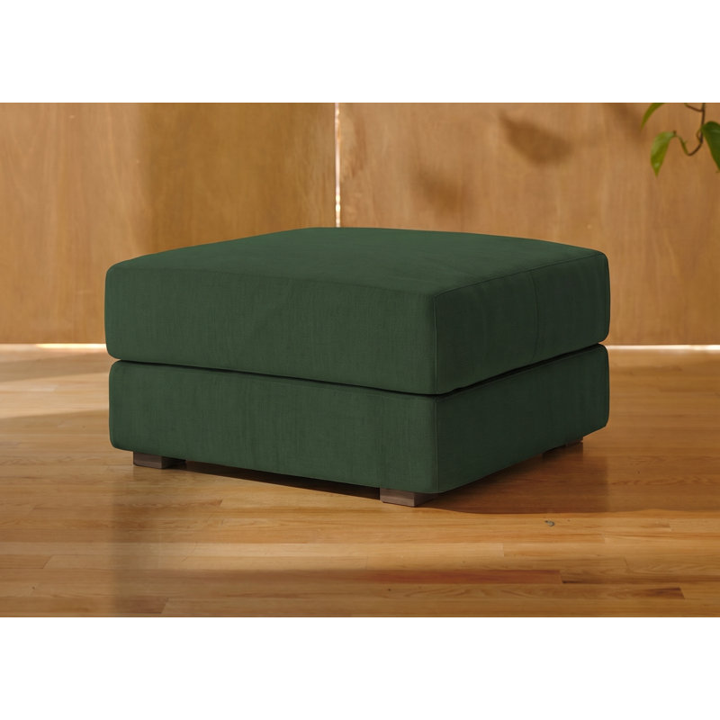 All-Natural Elevate Ottoman, Fir Hemp Blend