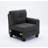57" Wide Modular Sofa Loveseat with Ottoman-1216301229