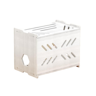 Tablette de rangement en bois en bois