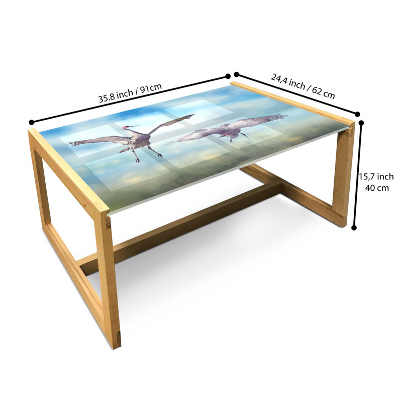 Table basse Frame, H 15,75 po x L 35,83 po x l 24,4 po