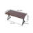 Heavy Duty Computer Desk 47 X 24 Inch Rustic Sturdy Workstation Business Furniture Study Writing Table For Home Office Company School Dorm Apartment (Brown, 47")