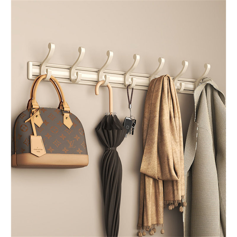 Tengan Metal Freestanding 7 - Hook Wall Mounted Coat Rack
