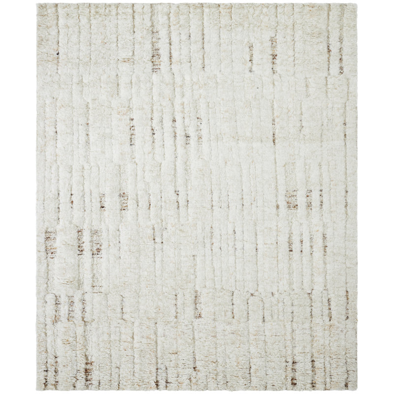 Sorrento Hand Knotted Wool Area Rug, Rectangle 9' x 12'