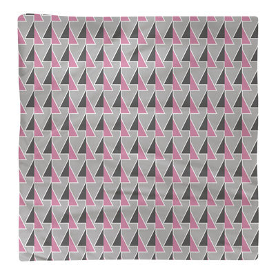 Serviette de table en coton à motif de flèches déplacées