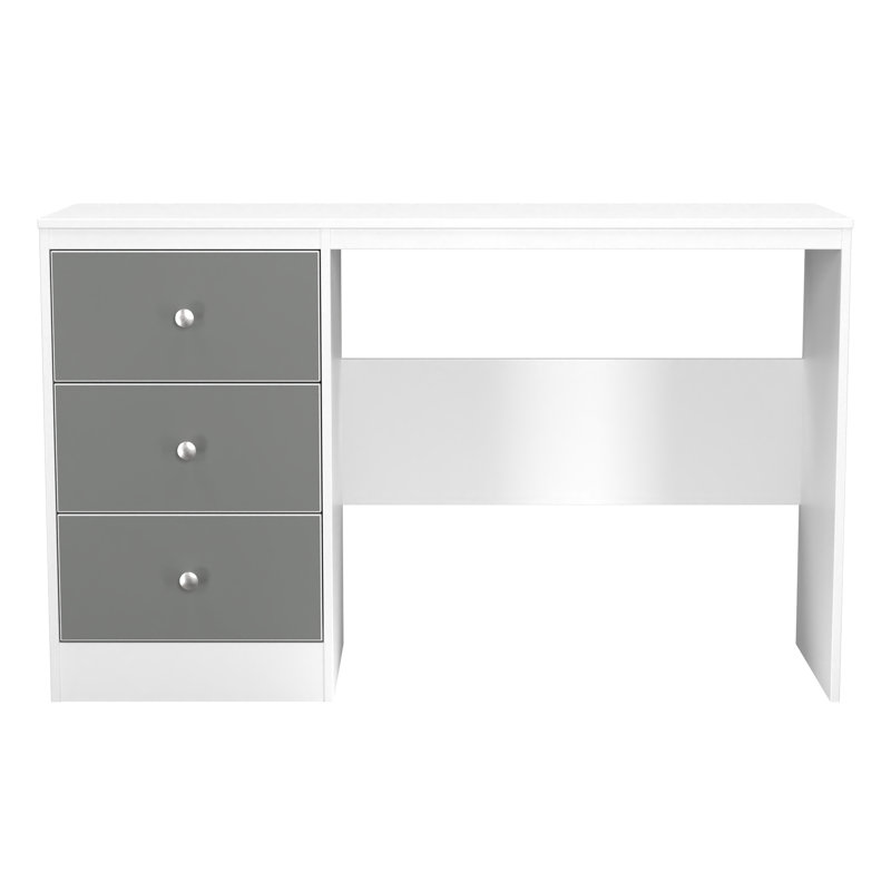 Bhargavi Dressing Table, Uniform Grey/White