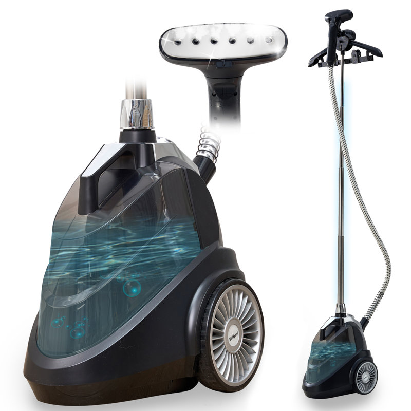 Vraie machine à vapeur de luxe True & Tidy, Noir mat