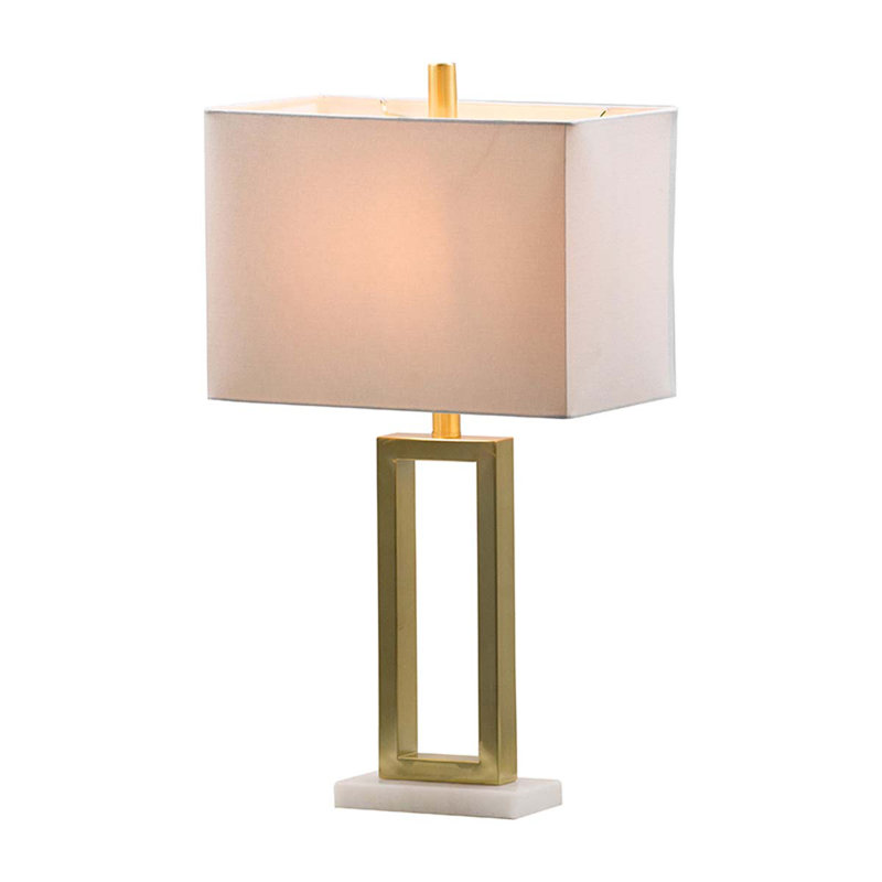 Lampe de table dorée 26 po