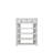8 Pair Stackable Shoe Storage Cabinet