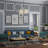 Dennie Iron 2-Light Chandelier