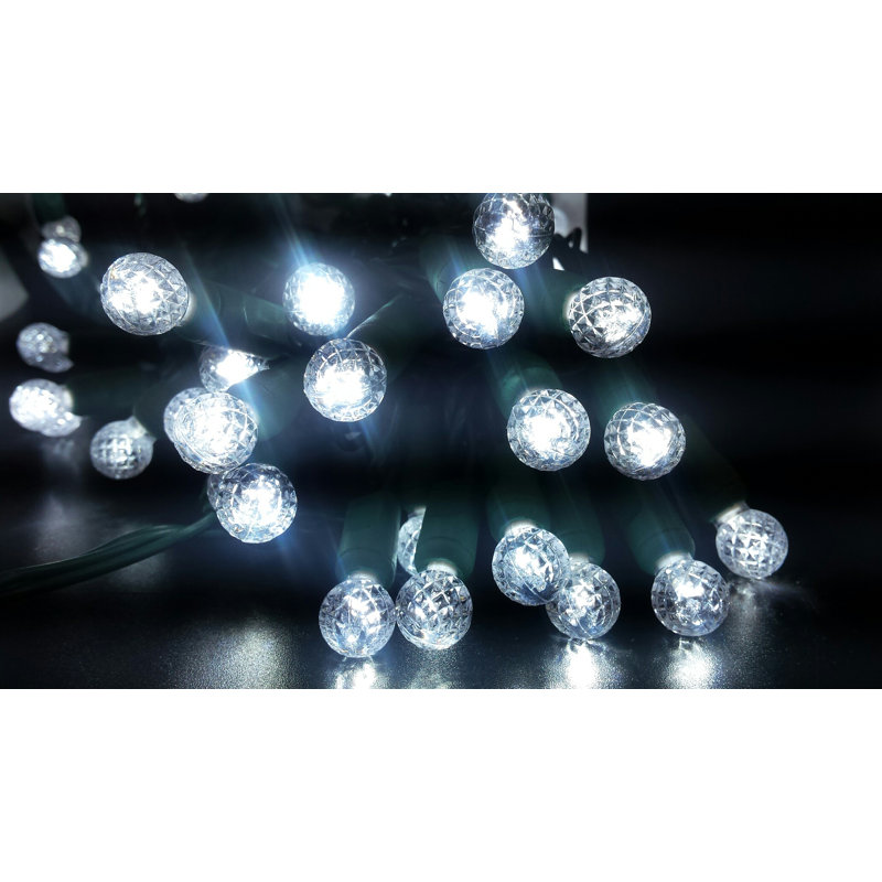 Guirlande 24 lumières DEL, Blanc pur