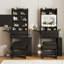 Petit bureau de coiffeuse avec 3 miroirs lumineux réglables-2061164224