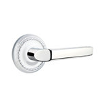 Milano Flat Passage (Hall & Closet) Door Lever with Round Rosette