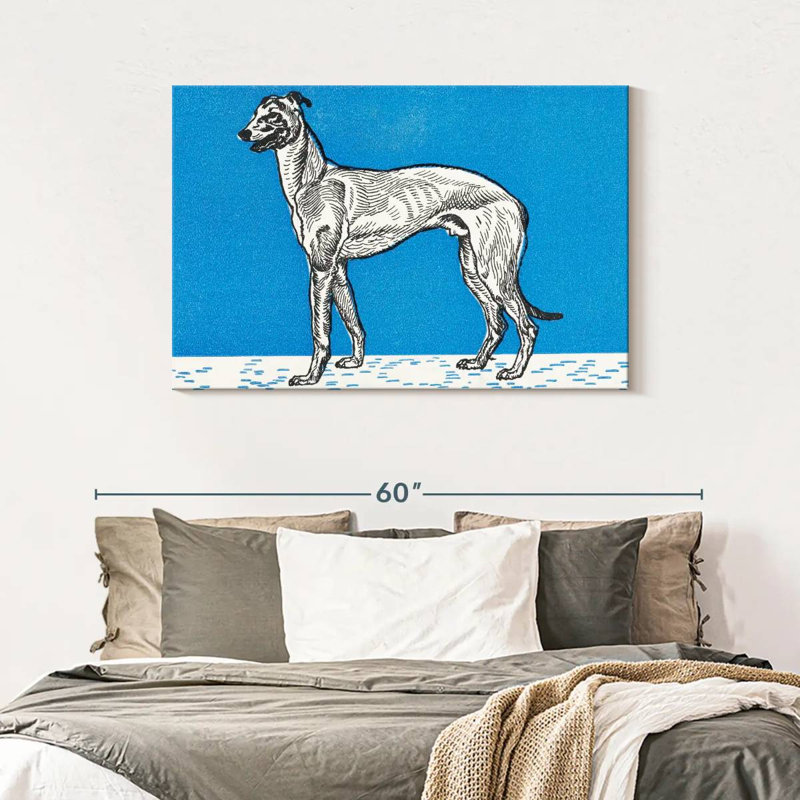 Brampt Greyhound III, 30" H x 45" W