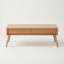 Table basse à plateau relevable en chêne massif 39 po avec rangement MCM-1273601632-1267755299