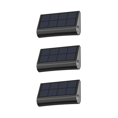 Satin Black Integrated LED Step Light