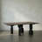 Leandra Dining Table with Walnut Top
