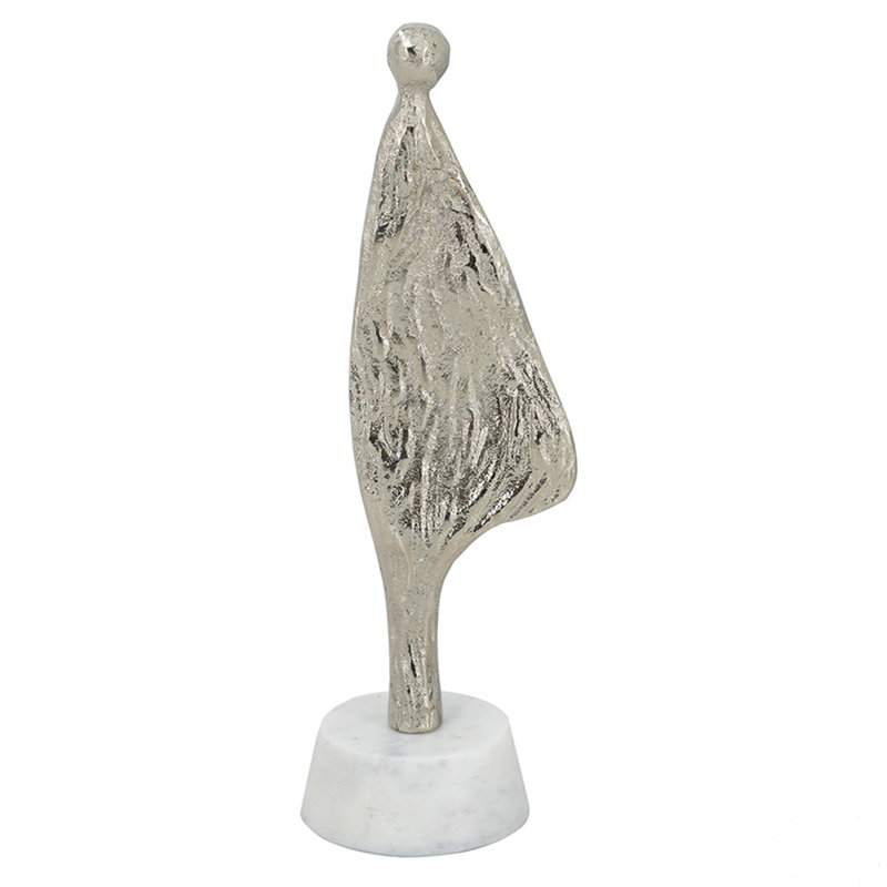 Figurine humaine moderne en aluminium, statue décorative