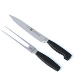 Zwilling Twin Four Star 2-piece Carving Knife & Fork Set