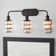 3 - Light Dimmable Vanity Light