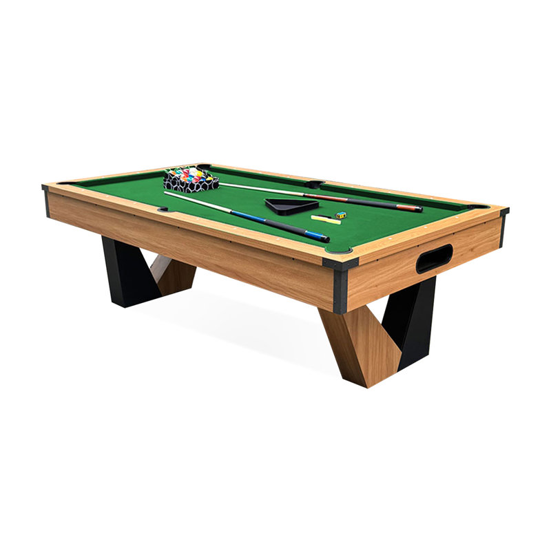 Table de billard commerciale multifonctionnelle trois-en-un, Vert