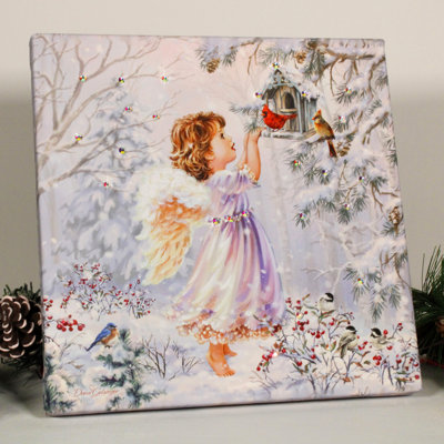 «Little Winter Friends», reproduction de pizzas avec cristaux éblouissants