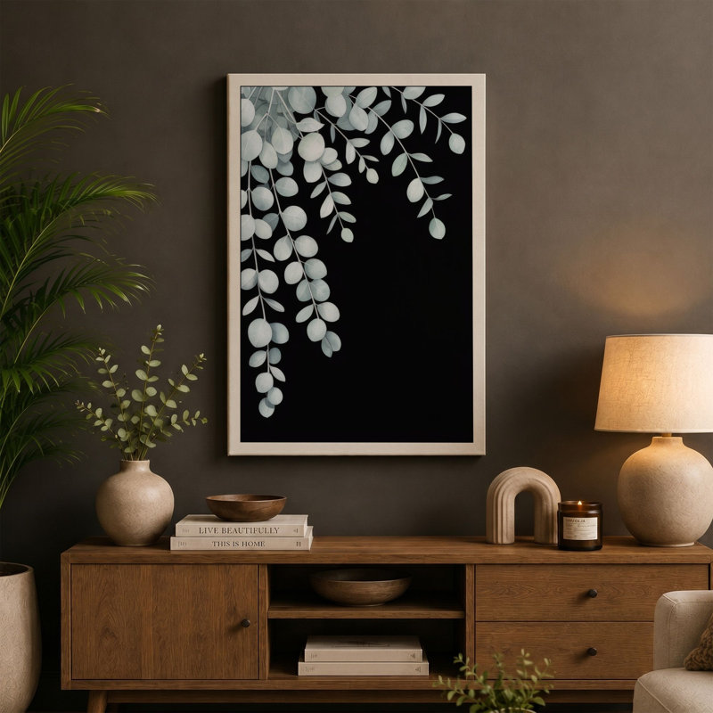Print, 30x20 - 76.2 x 50.8 cm, Teal Border