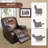 Ewura Faux Leather Recliner