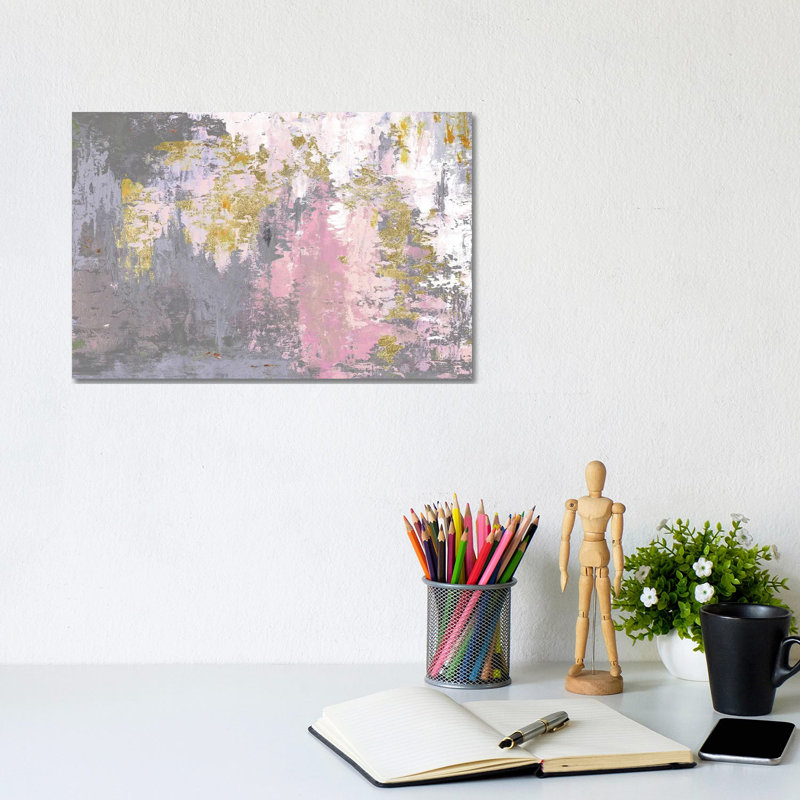 Pink Magic Abstract by Patricia Pinto - Wrapped Canvas Gallery-Wrapped Canvas Giclée, 20.32 cm H x 30.48 cm W