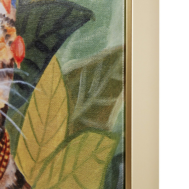 Toile, décoration murale, motif animalier