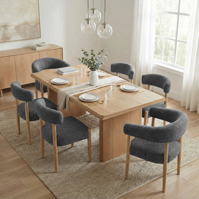 Upholstered Side Dining Chair (Set Of 6)