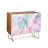 Emanuela Carratoni Iridescent Marble 2 Door Credenza Cabinet