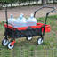 Outdoor Utility Wagon Folding Garden Cart