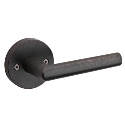Milan Single Dummy Door Lever with Round Rosette
