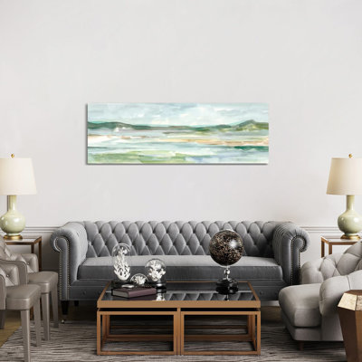 Panoramic Seascape II by Ethan Harper - Wrapped Canvas Panoramic Painting