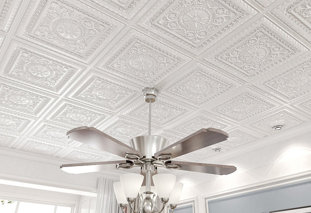 Just for You: White Ceiling Tiles