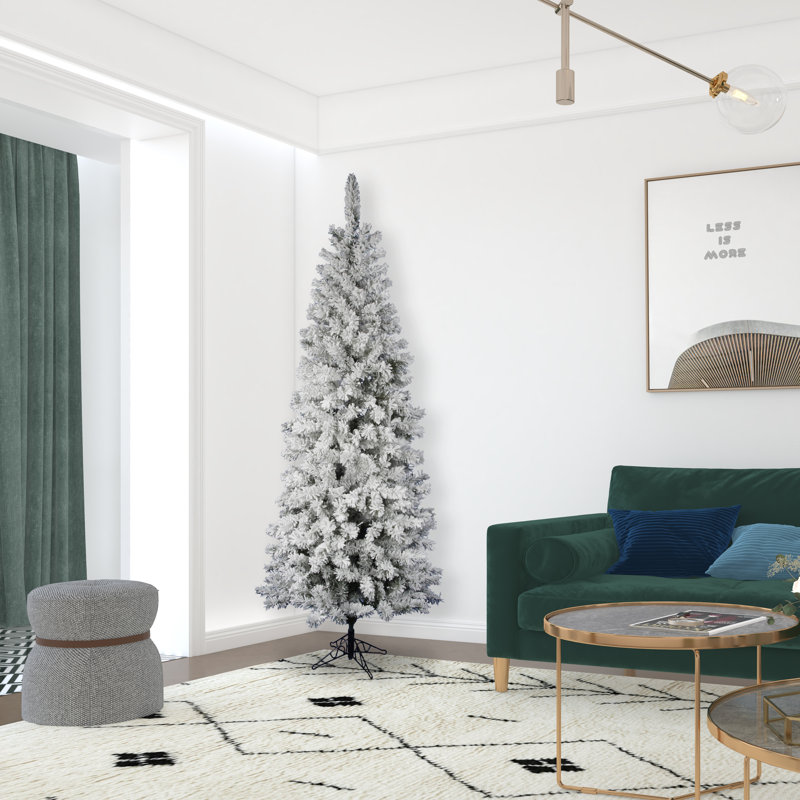 Arbre de Noël artificiel pin, H 5,5 pi