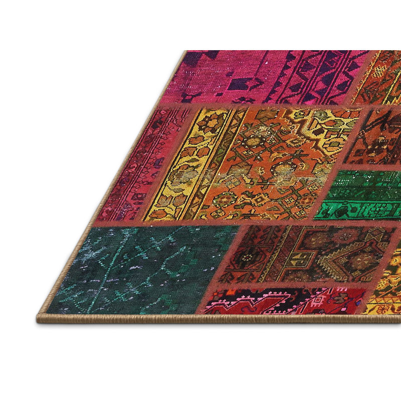 Abstract Indoor Rug, Rectangle 6' x 9'