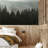 Forest Nature Landscape Peel & Stick Border-93868513
