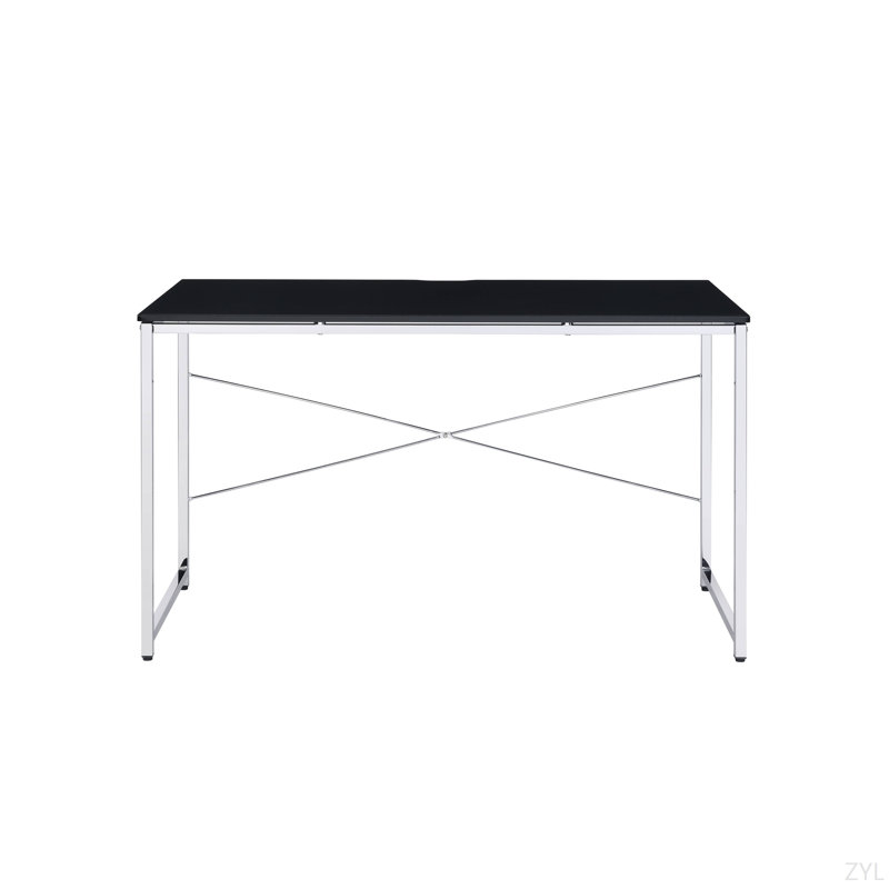 Bureau d'écriture Tennos, Noir / argenté
