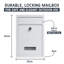 Metal Wall Mounted Post Box