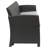 Alderman Faux Rattan Sofa with All-Weather Cushions-830367440
