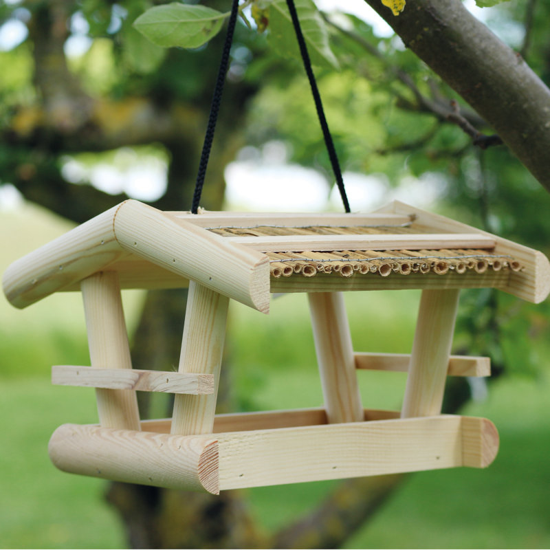 Gaubert Wood Suspended Feeding Station