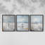 Sea and Shore  Series  CV  -Set Of 3 Framed Giclee Prints -Ready to Hang-107267085-107267088