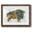 Plains Icon, impression sur toile encadrée-331986964-331986967