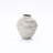 11.5'' Rustic Gray Ceramic Round Vase